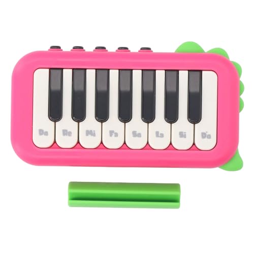 Baby-Klavierspielzeug, Baby-Tastatur-Klavierspielzeug, Kinder-Taschenklaviermaschine, Früherziehungsspielzeug, Finger, Frühes Lernen, Elektronisches Klavier, Musikspielzeug, (Red) von Fockety