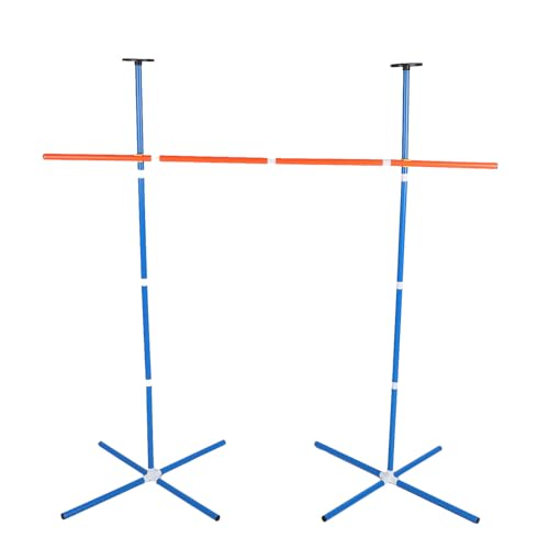 Flying Disc Game Set, 43 Stück Limbo und Flying Disc Toss Game mit 2 Flying Disk, Indoor Limbo Set für Erwachsene, Hinterhof Spiele Lawnor Outdoor Party Games (ORANGE) von Fockety