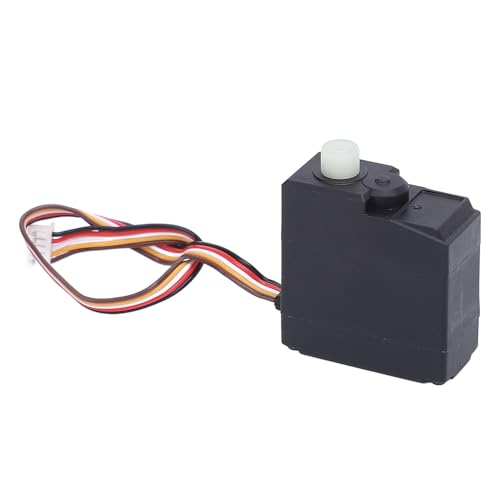 Fockety 17G RC-Servo, 5-Zeilen-Digitalservo mit Hohem Drehmoment, Hochgeschwindigkeits-Metallgetriebe-Servomotor, RC-Car-Lenkservo für Suchiyu 16101 16102 16103 16201, Roboter-DIY, RC-Car von Fockety