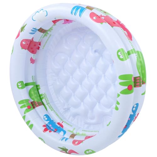 Fockety Baby Mini Pool Verdickte Sichere Tragbare Aufblasbare Kleine Pumpen Dinosaurierpool Innen Im Freien für Girl Boy, Wear-Resistant PVC Fockety Baby Mini Pool Verdickte Sichere Tragbare Aufblasbare Kleine Pumpen Dinosaurierpool Innen Im Freien für Girl Boy, Wear-Resistant PVC von Fockety