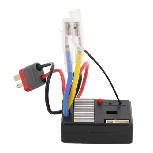 Fockety Empfänger-ESC-Leiterplatte für WLTOYS 124010 RC-Auto, RC-ESC-Schaltkreis-Empfängerplatine RC-Ersatzteile, Ersatz-Empfängerplatine RC-Teile, Einfache Installation und Einrichtung von Fockety