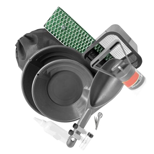 Fockety Gold Pension Kit, 11 -teiliges Prospektionssatz mit Aluminiumlegierung Schleuseschachtel und Aufbewahrungstasche, für Flussbachgold -Bergbau und Erkundung Fockety Gold Pension Kit, 11 -teiliges Prospektionssatz mit Aluminiumlegierung Schleuseschachtel und Aufbewahrungstasche, für Flussbachgold -Bergbau und Erkundung von Fockety