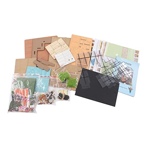 Fockety PUPPENHAUS-BAUSATZ, Handgefertigte, Puppenhaus-Miniatur Im Maßstab 1:24, Einfach Zu Montierenden DIY-Miniatur-Puppenhaus-Bausatz Aus Fockety PUPPENHAUS-BAUSATZ, Handgefertigte, Puppenhaus-Miniatur Im Maßstab 1:24, Einfach Zu Montierenden DIY-Miniatur-Puppenhaus-Bausatz Aus von Fockety