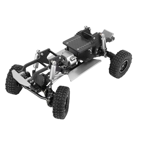Fockety RC -Chassis -Rahmenkit, Hochfutter Carbon Faserlegierung Crawler Chassis für Ascent 18 1/18 RC Crawler, RC -Auto -Kit mit Modularem Design für Einfache Installation und Upgrade (schwarzes Fockety RC -Chassis -Rahmenkit, Hochfutter Carbon Faserlegierung Crawler Chassis für Ascent 18 1/18 RC Crawler, RC -Auto -Kit mit Modularem Design für Einfache Installation und Upgrade (schwarzes von Fockety