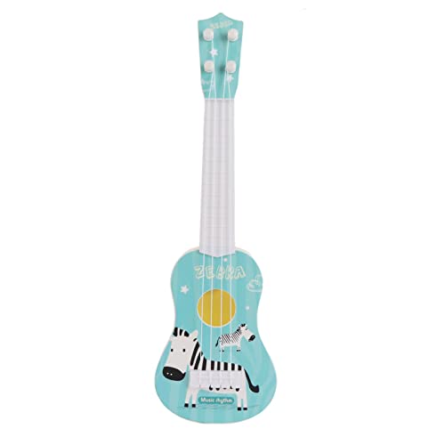 Kindergitarren-Musikspielzeug, 14 Zoll 4-saitige Mini-Kinderspielzeuggitarre, Frühpädagogische Kleinkind-Ukulele-Gitarre, Musikinstrumentenspielzeug für , Mädchen (Stil 3) von Fockety