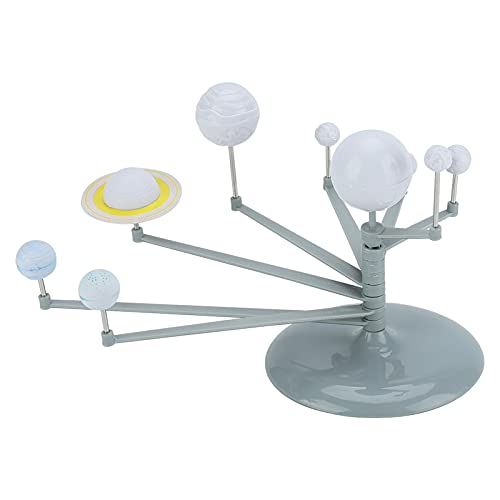 Solarsystemmodell -Kit, 8 Bemalte Planeten Astronomische Luminhalle Ball DIY Assembly, DIY Science Experimentales Bildungssystem Spielzeug mit Farbe und Pinsel Astronomie von Fockety