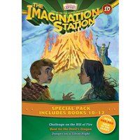 Imagination Station Books 3-Pack: Challenge on the Hill of Fire / Hunt for the Devil's Dragon / Danger on a Silent Night von Focus on The Family Publishing