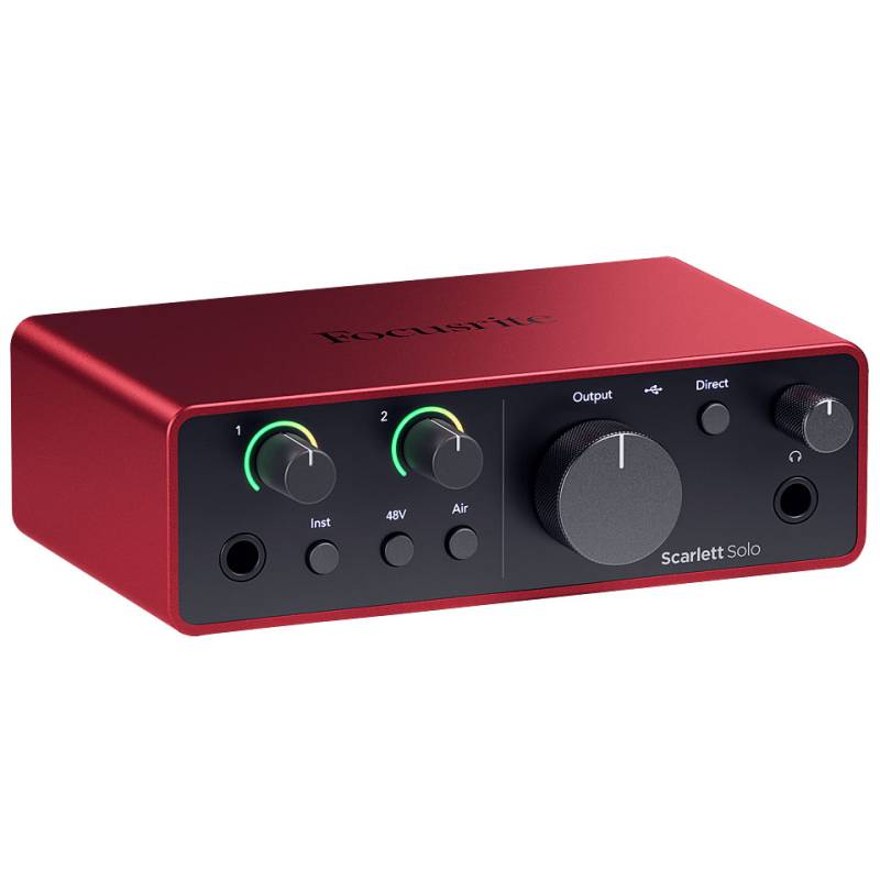 Focusrite Scarlett Solo 4th Gen Audio Interface von Focusrite