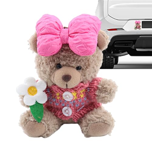 Foeirp Truck Tail Doll | Auto Schwanz Puppe Ornament - Auto Heckdeko Puppe, Auto Hinten Plüsch Bär Dekoration, Plüschpuppe für Auto Schwanz Anhänger von Foeirp