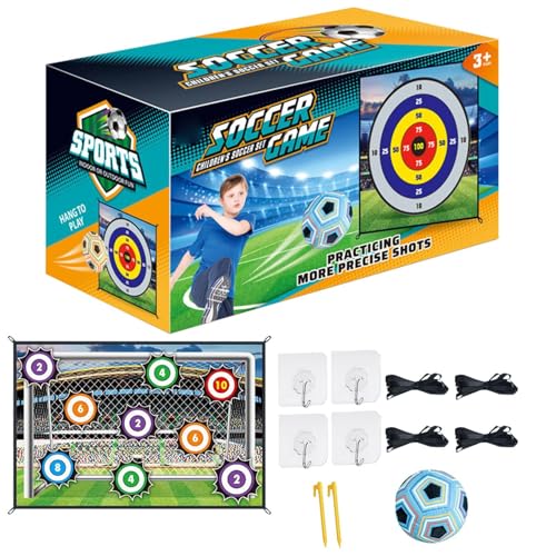 Fußball aus weichem Schaumstoff, Fußballgeschenk für und Fußballtrainingsausrüstung, lustiges Indoor-Fußballspielzeug, ideal für Kinder im Alter von 3–8 Jahren und zum Spielen im Freien, mehrfa von Foeirp