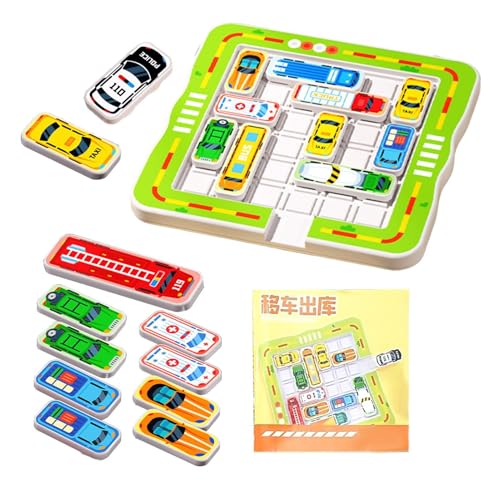 Magnetic Car Maze | Car Parking Board Game | Preschool Learning Activities | Motor Skills Toys, Sensory Toys, Educational Board Games, Interactive Parking Game, Child Development Games von Foeirp