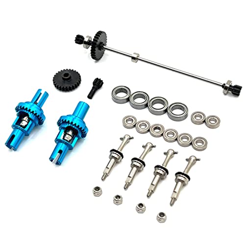 Foemey Antriebswellenantrieb aus Metall für 284131 K969 K979 K989 K999 P929 1/28 Stück RC Auto Upgrade RC,5 von Foemey