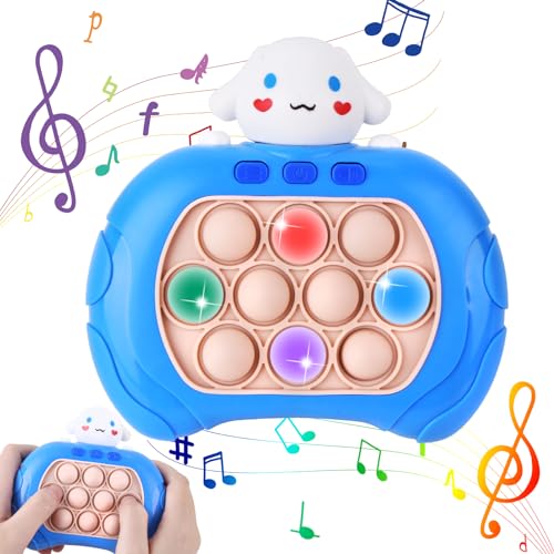 Sanrrio Pop It Game Fidget Spielzeug, Quick Push Bubble Pop Game Elektronisches Spiel, Bubble Sensory Squeeze Toys, Quick Push Puzzle Dekompressions Spielzeug für Kinder Erwachsener von Foesihep