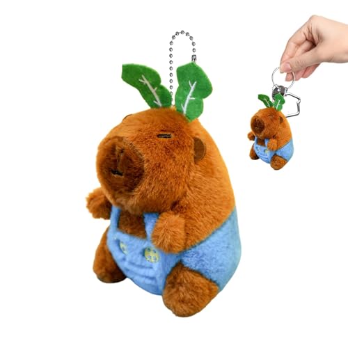 Fogukier Capybara-Plüschtier, Capybara-Plüsch - Capybara-Modellspielzeug - Weiche Stofftiere, niedliche Plüschtiere für Partys mit Tiermotiven, Lehrer-Schüler-Auszeichnung, 12,7 cm von Fogukier