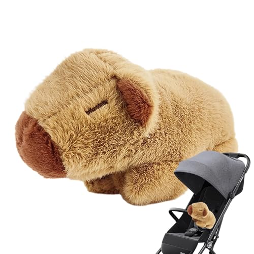 Fogukier Capybara Plüschtier, Capybara Stofftier - Niedliche Mehrzweck-Plüsch-Kuscheltier-Tierarmbänder | Schöne weiche Stofftier-Plüschpuppe, Stofftiere, Spielzeugtier-Plüschpuppen von Fogukier