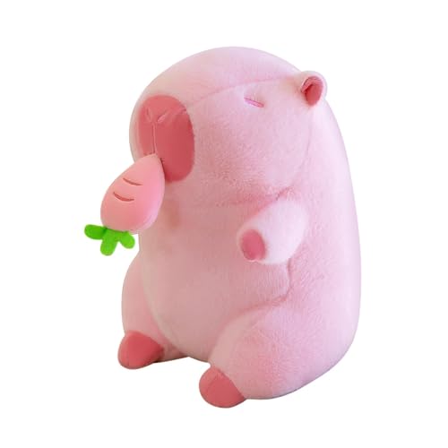 Fogukier Capybara -Spielzeug, ausgestopfte Capybara | Weiches niedliche Capybara Plüsch | Fun Stoffed Animal Figur für Thanksgiving, Weihnachten, Schlafen, Ausruhen, Lesen und Umarmungen von Fogukier