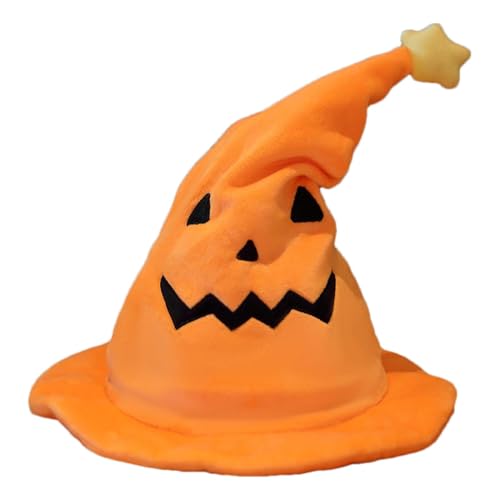 Fogukier Halloween Geisterhut, Geisterhut - Hexenkostümhut mit | Halloween-Kostüm-Partyzubehör, Hexenhut für Kinder, Halloween-Kostümhut, Kostümzubehör für Mädchen und von Fogukier