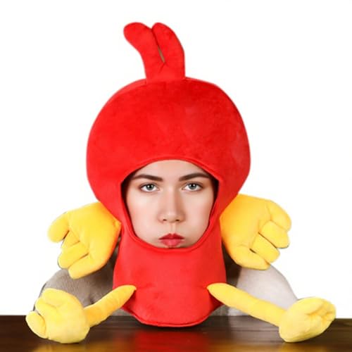 Fogukier Halloween Hüte Für Damen,Kinder Plüsch Halloween Tier Kostümhut - Leichte Kopfbedeckung Partyzubehör Für Feste Weihnachten Familienfoto Requisiten Karneval Fogukier Halloween Hüte Für Damen,Kinder Plüsch Halloween Tier Kostümhut - Leichte Kopfbedeckung Partyzubehör Für Feste Weihnachten Familienfoto Requisiten Karneval von Fogukier