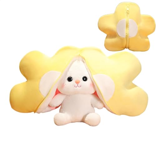 Fogukier Obsthasen Plüsch, Hase transformiert | Transformation Doll | Süße stickige Puppe, Bunny Plushie Doll, Toast Design für Kinder Erwachsene, Mädchen von Fogukier