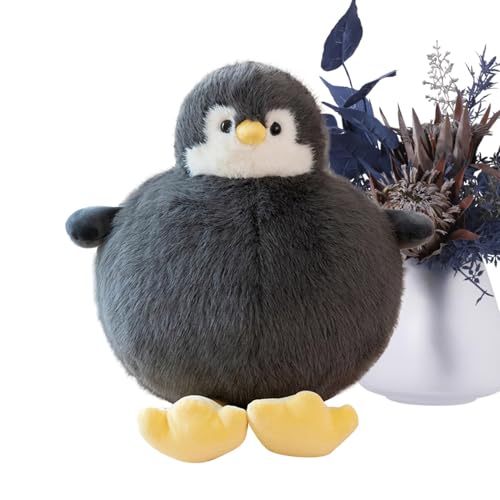 Fogukier Pinguin-Puppe, ausgestopfter Pinguin | Plüschpuppe Kuscheltiere Pinguin,13,8 Zoll weiches Tierpinguin-Plüschspielzeug Kinder-Plüschtierkissen für Freundin, Valentinstag, Kindergeburtstag von Fogukier