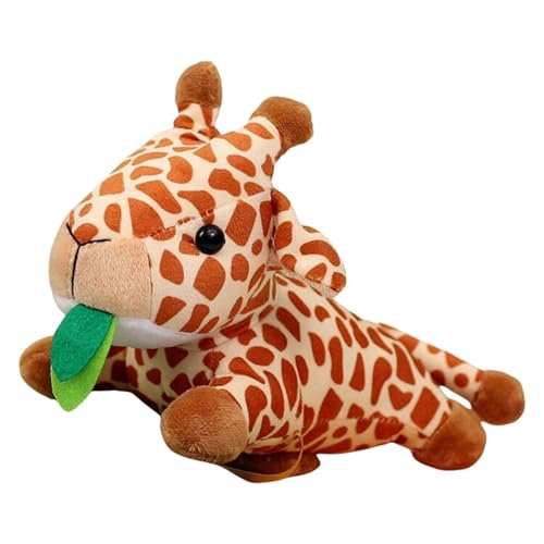 Fogukier Plüsch-Giraffen-Spielzeug, ausgestopfte Giraffen-Plüschtiere | Umarmbares gefülltes Giraffenpuppenspielzeug | Plüschtier Stofftier Giraffe für Kinder, Kleinkinder, Sofa, Schlafzimmer, Couch von Fogukier