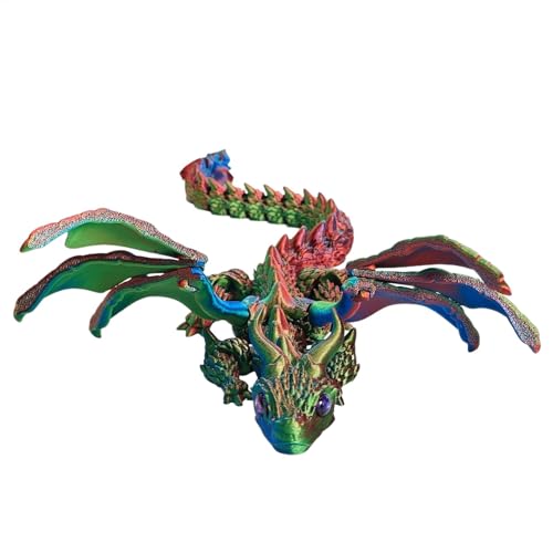 Gelenkige -gedruckte Drachen, -gedruckter Drache, bewegliche Dekoration, Drachenmodell, Figuren, Drachenspielzeug für Zuhause, Innendekoration, Schlafzimmer, Wohnzimmer von Fogukier