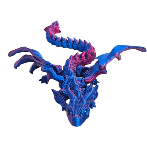 Gelenkige -gedruckte Drachen, -gedruckter Drache, bewegliche Dekoration, Drachenmodell, Figuren, Drachenspielzeug für Zuhause, Innendekoration, Schlafzimmer, Wohnzimmer von Fogukier