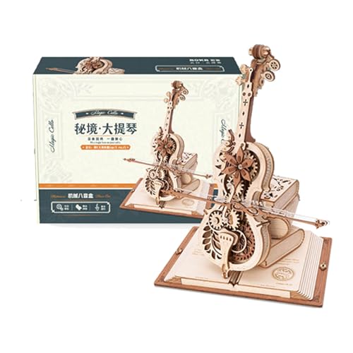 Gitarre 3D Puzzle Erwachsene Kreatives Spielzeug Musikalische Violine Modell von Fogun