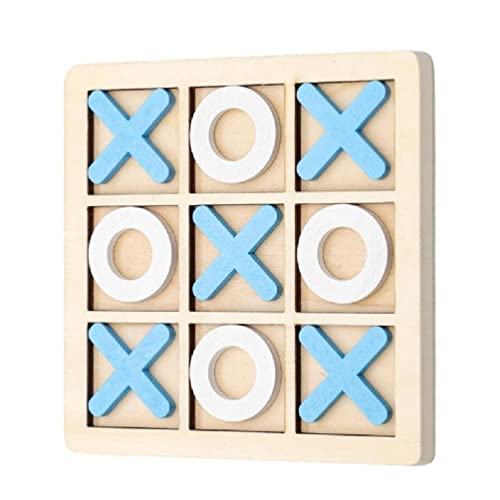 XIANJUN Kinderschachspielzeug Tic-Tac-Toe Multifunktionales Tischspiel Schachbrettspiel Partyspiel-Set Kinder-Gehirntraining Ochsen-Schach-Brettspiel für Kinder 8-12 Erwachsene Familie für von Fogun