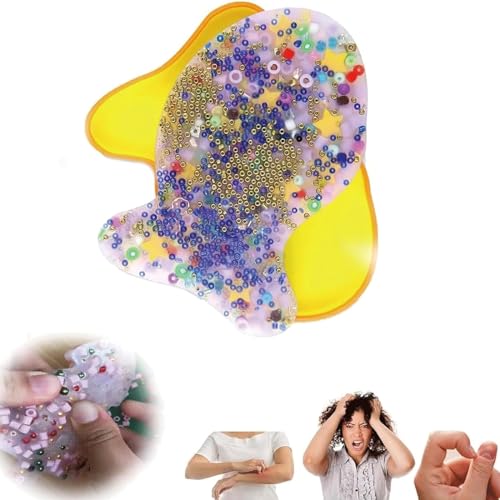 Duck Picky Pad, verabschieden Sie Sich vom Hautpicken, Skin Picking Fidget Squeeze Toys, Dermatillomania Fidget Toys, sensorisches Spielzeug zum Skin Picking (D) von Fokayo