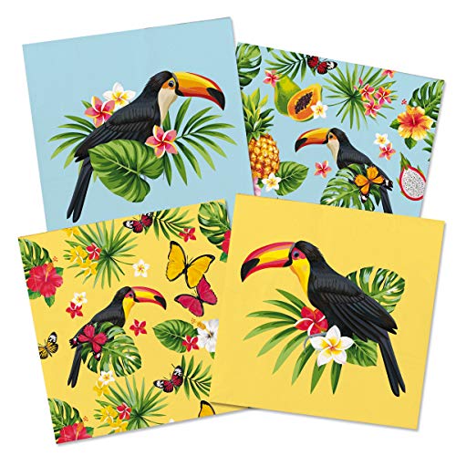 Folat Napkins Toucan 33x33cm/20 von Folat