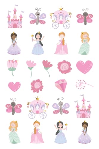 Folat 27499 Prinzessin Geburtstag Deko Rosa - Tätowierungen - Pretty Princess - 25 Stück - Tattoos Schädel Prinzessin Hut Accessoires Prinzessinparty Folat 27499 Prinzessin Geburtstag Deko Rosa - Tätowierungen - Pretty Princess - 25 Stück - Tattoos Schädel Prinzessin Hut Accessoires Prinzessinparty von Folat