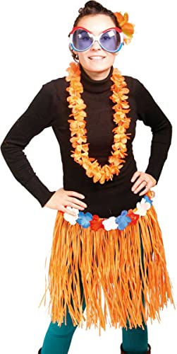 Folat Hawaii Bastrock 42cm orange [Spielzeug] von Folat