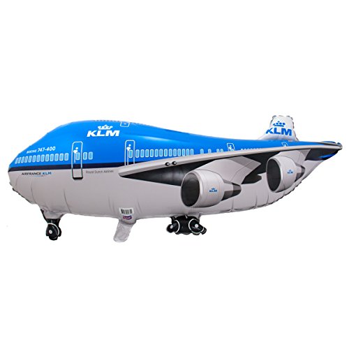 Folat 61630 Folienballon Flugzeug Jumbo Airplane 95 x 45cm von Folat