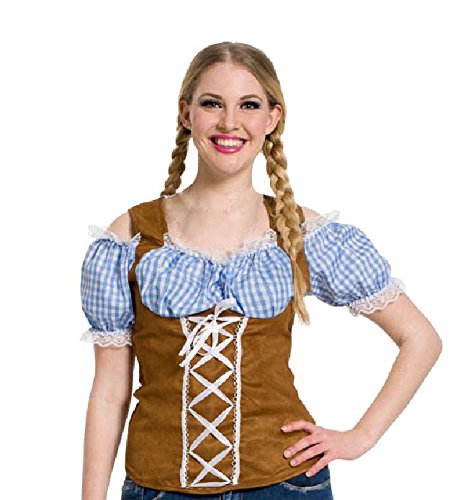 63312 Oktoberfest Top Größe S/M, blau 63312 Oktoberfest Top Größe S/M, blau von Folat
