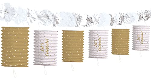 Folat 65853 Lampiongirlande Celebrate, Mehrfarbig Folat 65853 Lampiongirlande Celebrate, Mehrfarbig von Folat