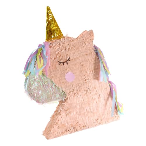 Folat Einhorn 68373 Pinata Unicorns & Rainbows-45x50cm, Mehrfarben von Folat