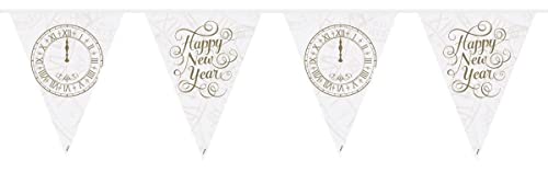 Folat Wimpelkette Silvester Happy New Year 10m von Folat