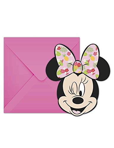 Invitations Minnie Tropical /6 von Folat