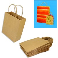 20 Geschenktaschen KLEIN, extra starkes Material, 12cm x 5,5cm x 15cm, zum Gestalten von Folia Bringmann