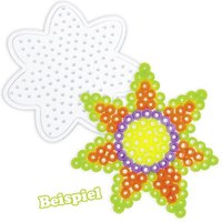 Bügel-Perlen Starter Set "Flower" für Blumen-Untersetzer / Fensterdeko von Folia Bringmann