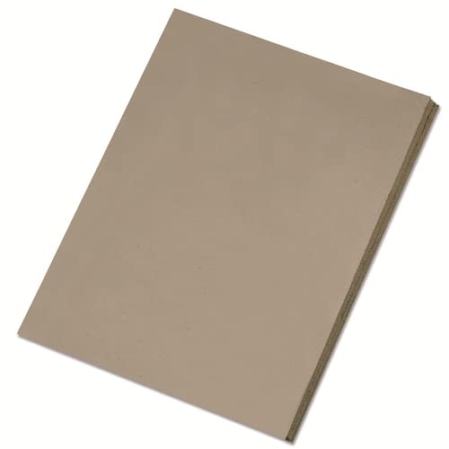 Folia Graupappe, 40x50cm, 1,5mm stark, grau (10er Pack) von folia