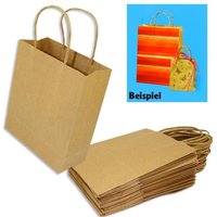 Geschenktaschen aus Papier zum Bemalen / Bekleben, 20 Stk., 18×21cm von Folia Bringmann