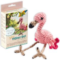 Häkelset Mini - Flamingo von Folia Bringmann