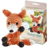 Häkelset für kleinen Fuchs, 1 Set zum spielend Häkeln lernen +Anleitung von Folia Bringmann