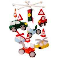 Mobile-Set "Fahrzeuge", 14 Teile, tolle Kinderzimmer Deko von Folia Bringmann