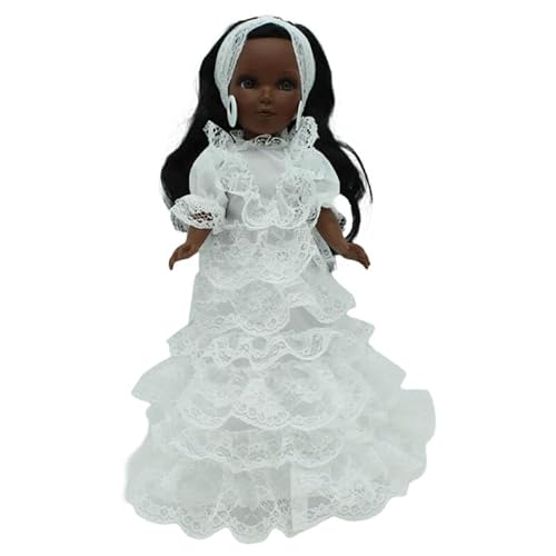 Folk Artesanía Mari's Mulata-Puppe Obatalá Vidal Red Dolls, Original, 41 cm, Kollektion Religiöses Kleid Heilige von Folk Artesanía