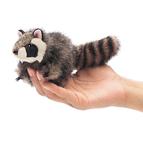 Folkmanis Fingerpuppe Puppet Mini Waschbär 2646 von Folkmanis