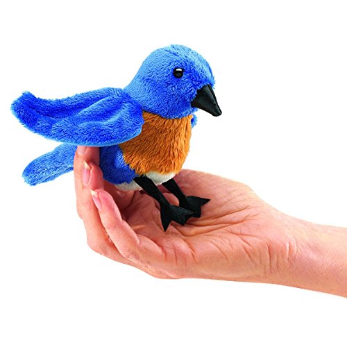 Folkmanis 2755 Mini Bluebird Puppet von Folkmanis