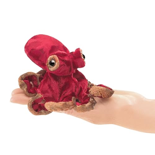 Folkmanis 2767 Finger Puppet Red von Folkmanis